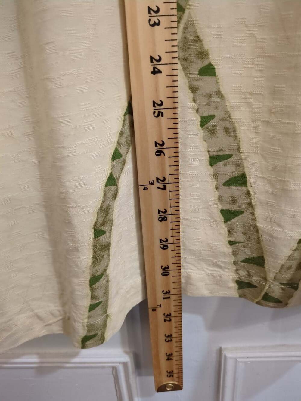 Tommy Bahama Silk Palm Tree Hawaiian Shirt XL Cream Short Sleeve - Picture 4 of 5